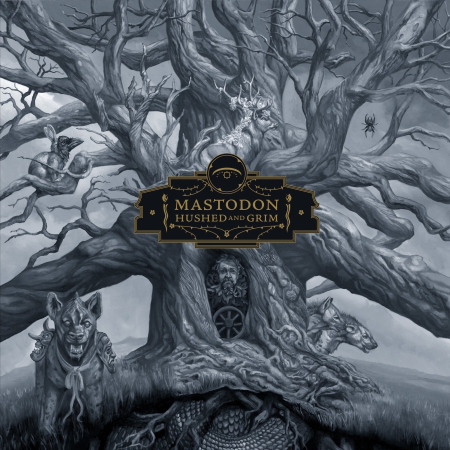 Mastodon Hushed and Grim cover artwork