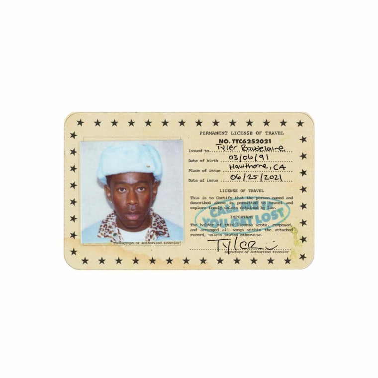 Tyler, The Creator CALL ME IF YOU GET LOST cover artwork