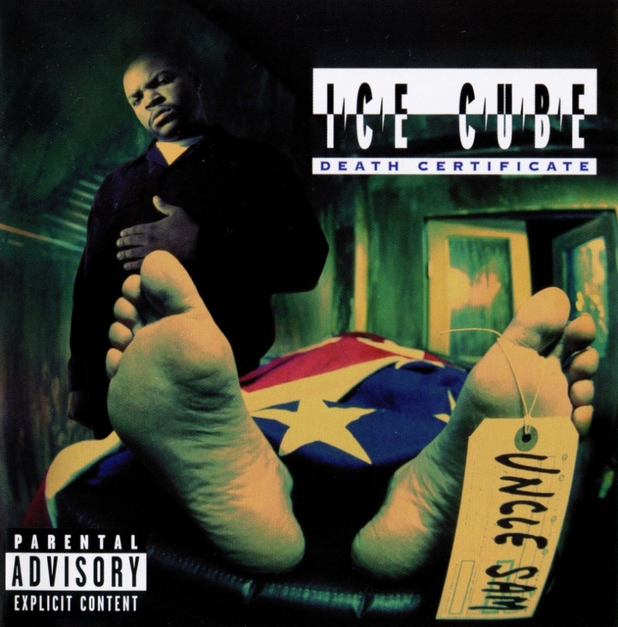 Ice Cube Death Certificate cover artwork