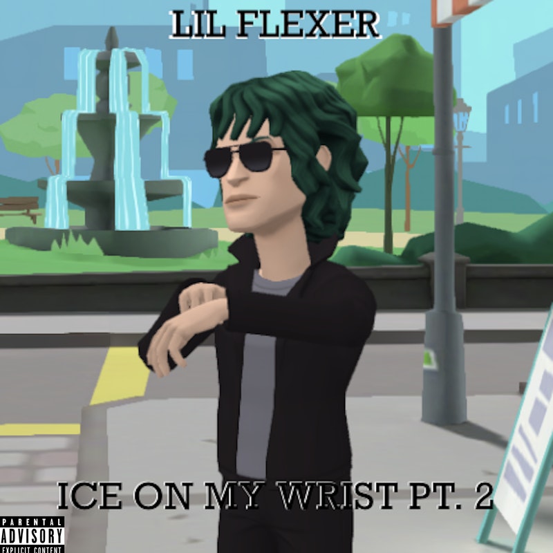 Lil Flexer featuring Big Baller B & Tha Gucci Guy — Ice On My Wrist, Pt. 2 cover artwork