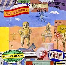 Paul McCartney I Don&#039;t Know cover artwork