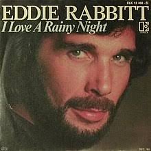 Eddie Rabbitt I Love a Rainy Night cover artwork
