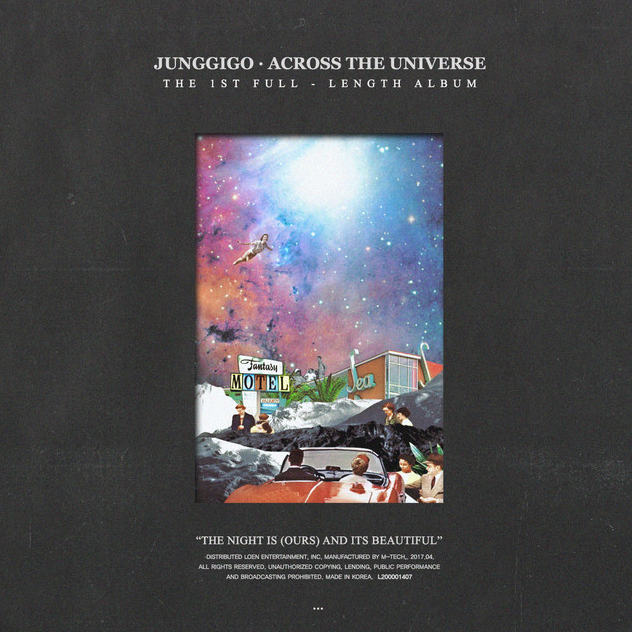 Junggigo ACROSS THE UNIVERSE cover artwork