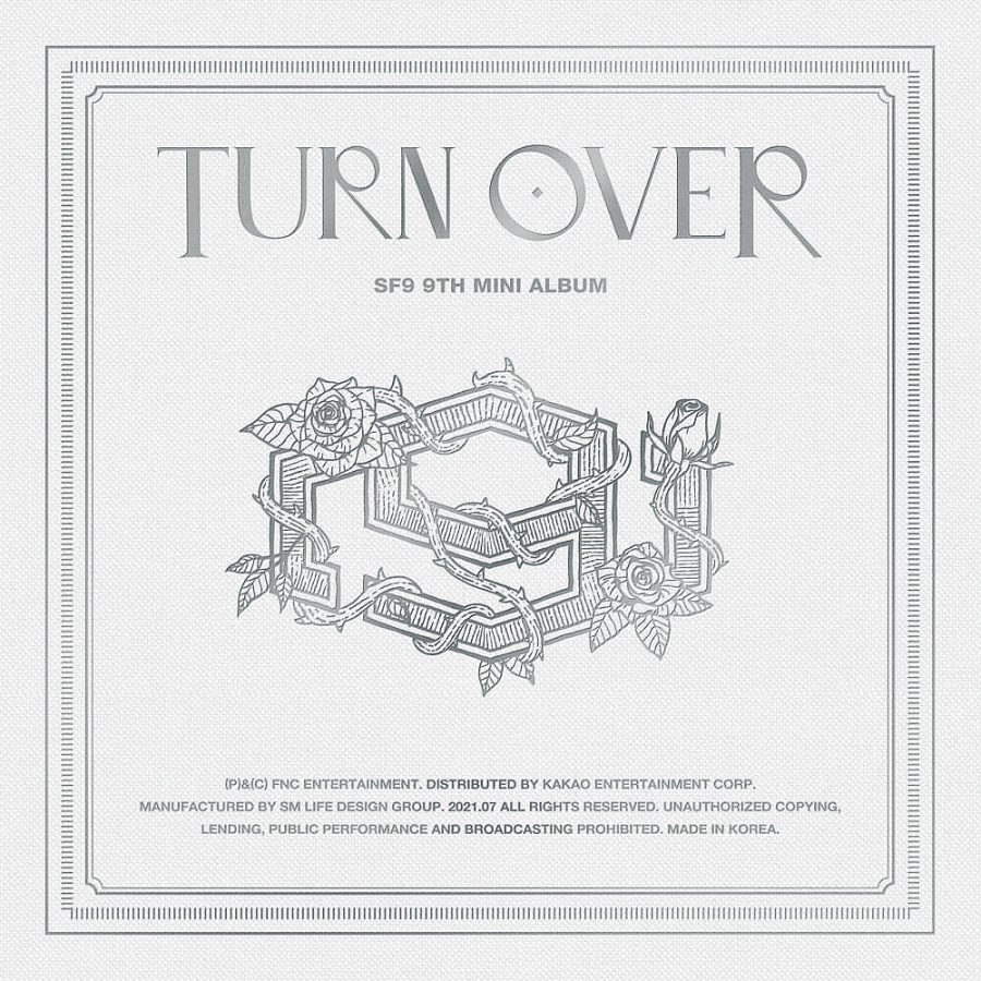SF9 — TURN OVER cover artwork