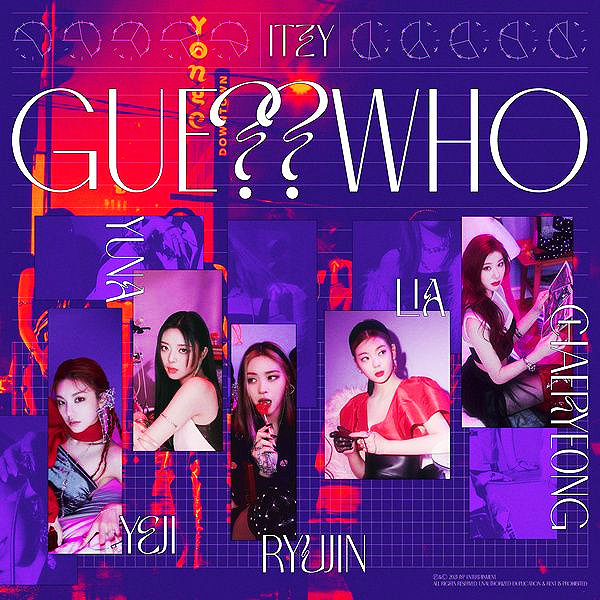 ITZY — GUESS WHO cover artwork