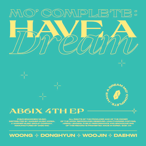 AB6IX MO` COMPLETE : HAVE A DREAM cover artwork