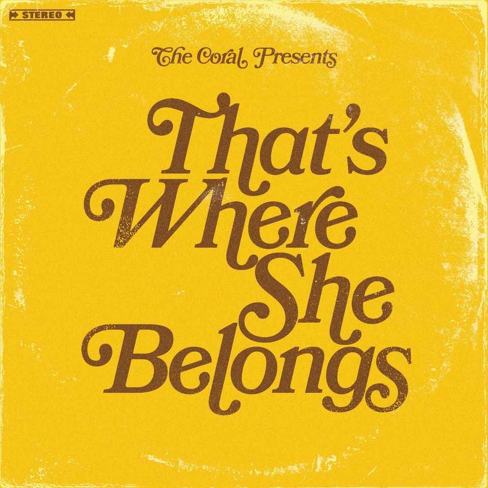 The Coral — That&#039;s Where She Belongs cover artwork