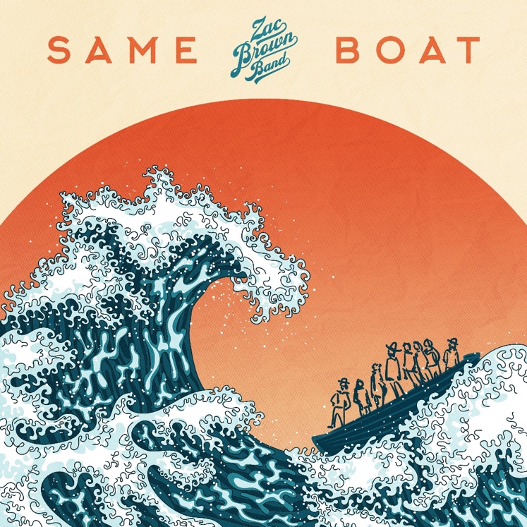 Zac Brown Band Same Boat cover artwork