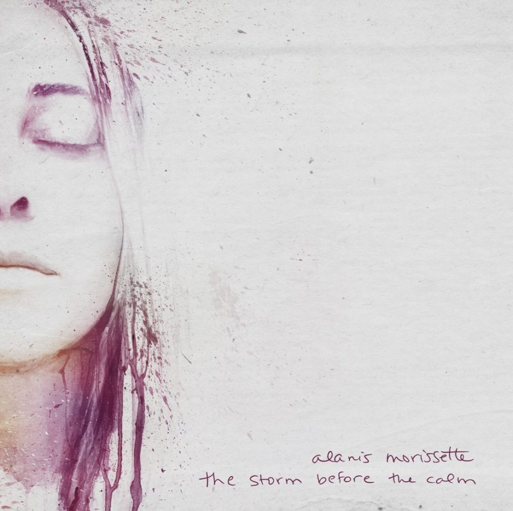 Alanis Morissette — the storm before the calm cover artwork