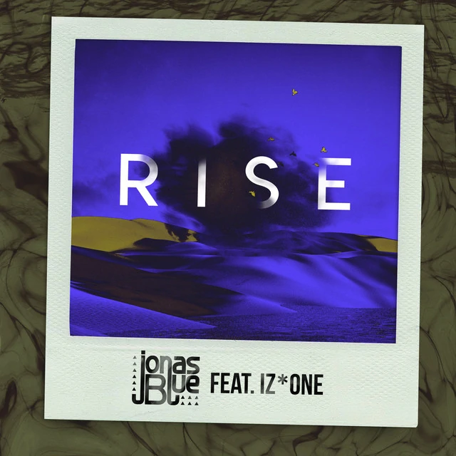 Jonas Blue ft. featuring IZ*ONE Rise cover artwork
