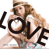 Kana Nishino LOVE one. cover artwork