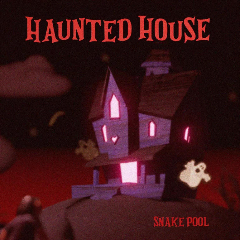 SNAKE POOL — HAUNTED HOUSE cover artwork