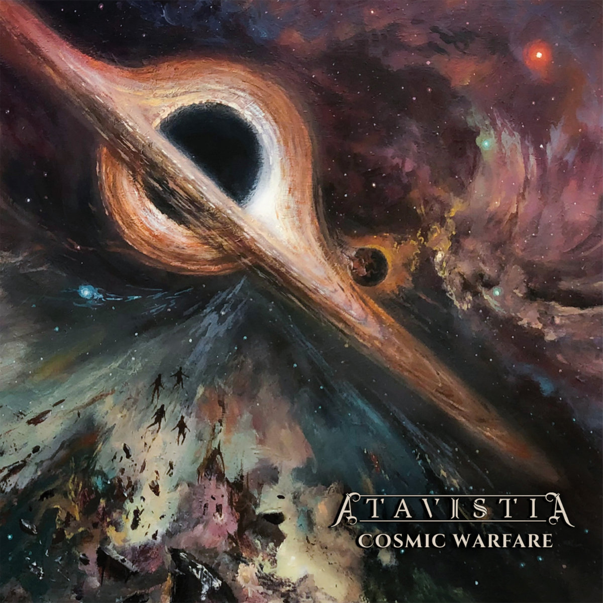 Atavistia Cosmic Warfare cover artwork
