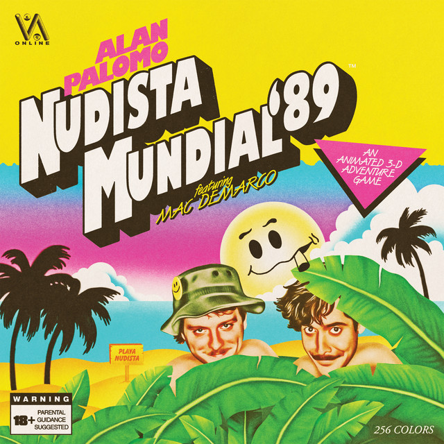 Alan Palomo featuring Mac DeMarco — Nudista Mundial &#039;89 cover artwork