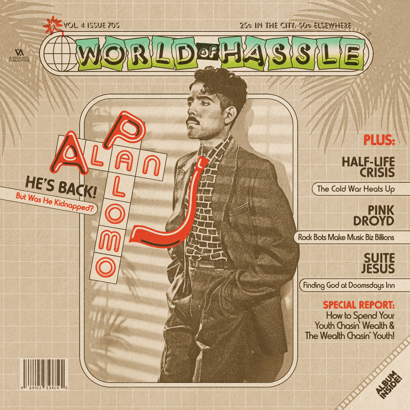 Alan Palomo World of Hassle cover artwork