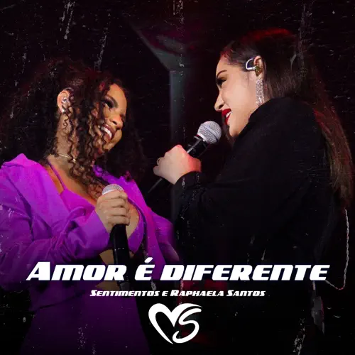 Banda Sentimentos & Raphaela Santos — Amor É Diferente (Ao Vivo) cover artwork