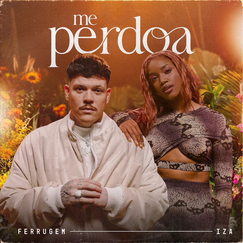 Ferrugem & IZA — Me Perdoa cover artwork