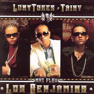 Luny Tunes Mas Flow: Los Benjamins cover artwork