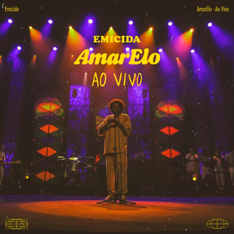 Emicida AmarElo (Ao Vivo) cover artwork