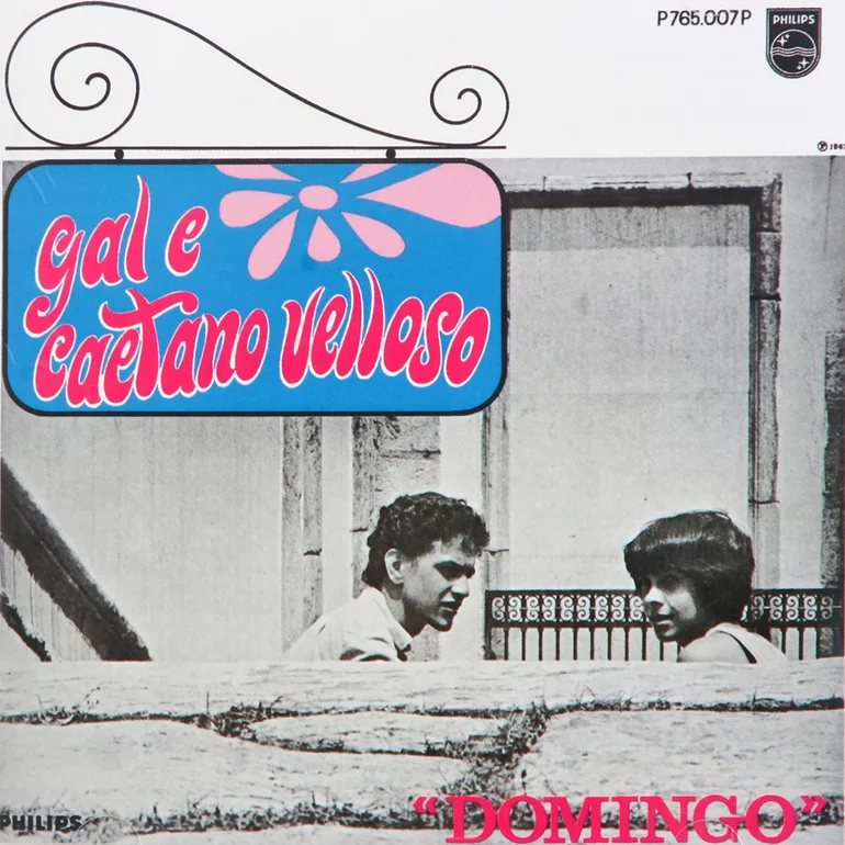 Caetano Veloso & Gal Costa Domingo cover artwork