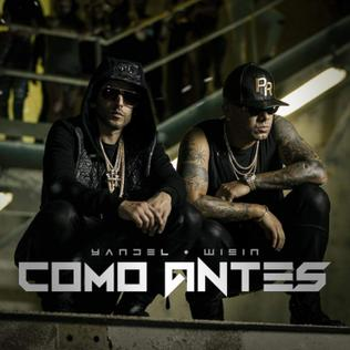 Yandel featuring Wisin — Como Antes cover artwork