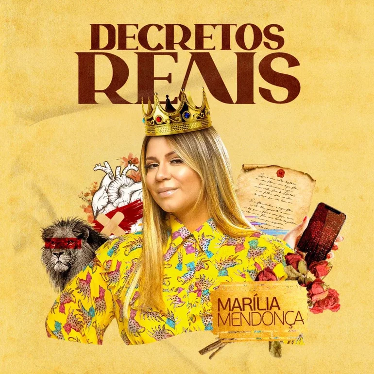Marília Mendonça Decretos Reais cover artwork