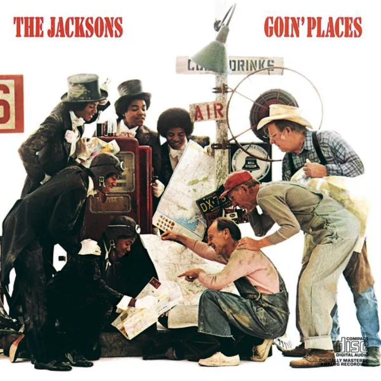 The Jacksons Goin&#039; Places cover artwork