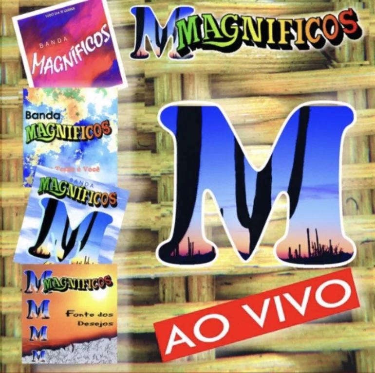 Banda Magníficos — Banda Magníficos (Ao Vivo) cover artwork