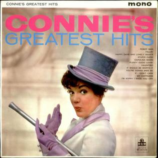 Connie Francis Connie&#039;s Greatest Hits cover artwork