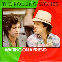 The Rolling Stones Waiting on a Friend cover artwork