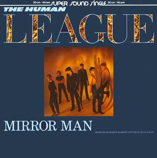 The Human League — Mirror Man cover artwork