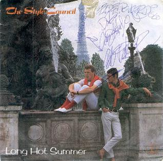 The Style Council Long Hot Summer cover artwork