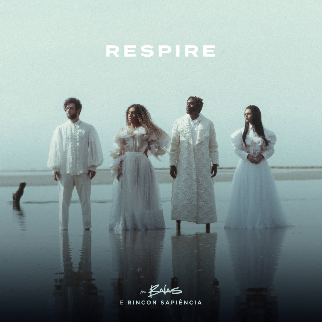 As Baías & Rincon Sapiência — Respire cover artwork