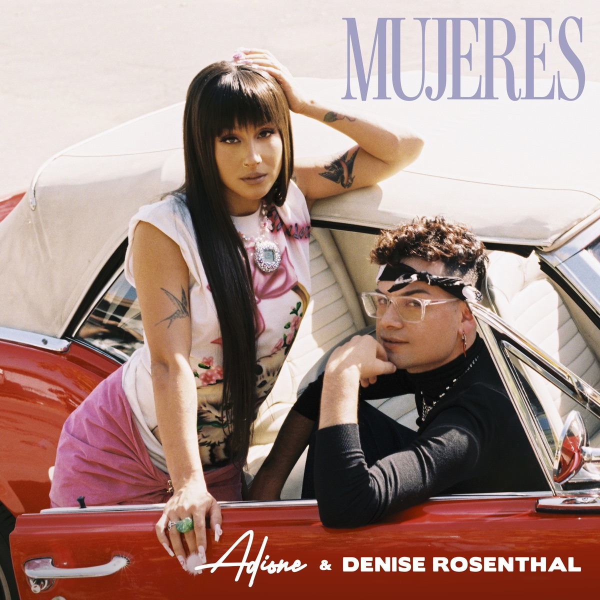 ADIONE & Denise Rosenthal — Mujeres cover artwork