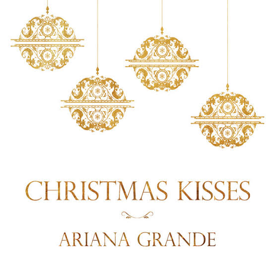 Ariana Grande Christmas Kisses cover artwork