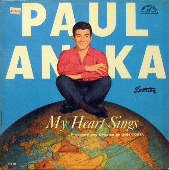 Paul Anka My Heart Sings cover artwork