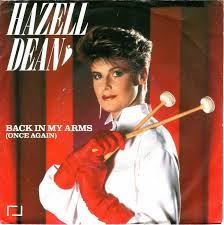 Hazell Dean — Back in my arms again cover artwork