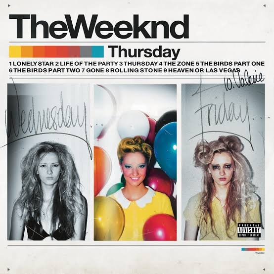 The Weeknd — Thursday cover artwork