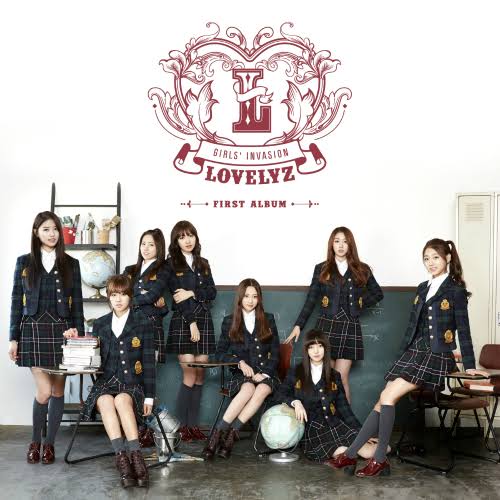 Lovelyz Girls&#039; Invasion cover artwork
