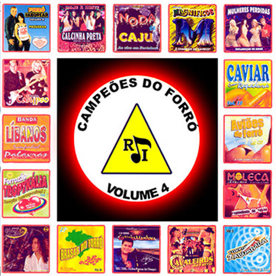 Various Artists — Campeões do Forró, Vol. 04 cover artwork