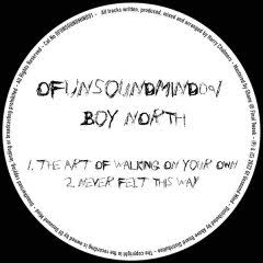 Boy North — The Art Of Walking On Your Own cover artwork