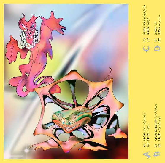 UFO95 & Anetha — On / Offline cover artwork