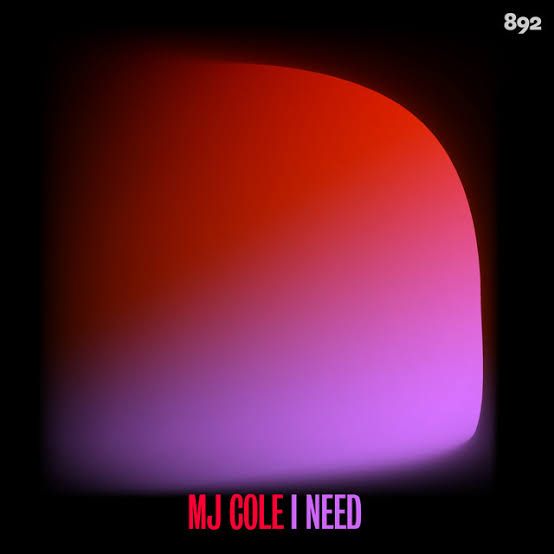 MJ Cole — I Need cover artwork