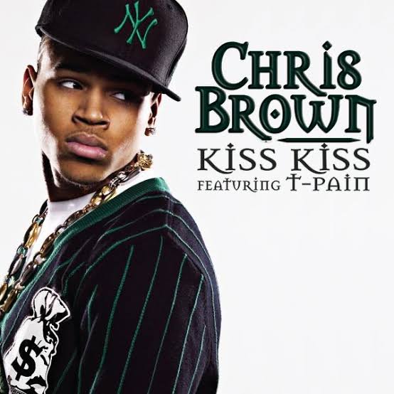 Chris Brown ft. featuring T-Pain Kiss Kiss cover artwork