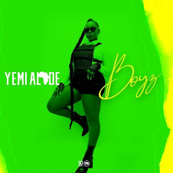 Yemi Alade Boyz cover artwork