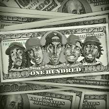 Travis Barker ft. featuring Kid Ink, Ty Dolla $ign, Iamsu!, & Tyga One Hundred cover artwork