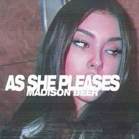 Madison Beer — As She Pleases cover artwork
