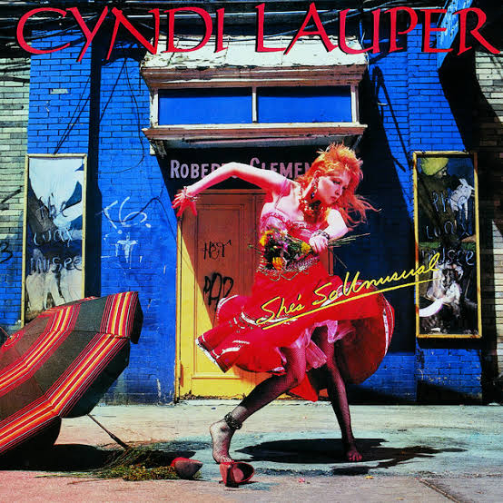 Cyndi Lauper — She&#039;s So Unusual cover artwork