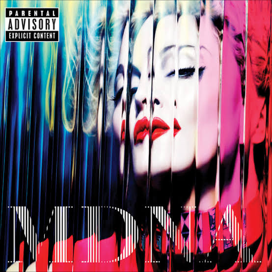 Madonna MDNA cover artwork
