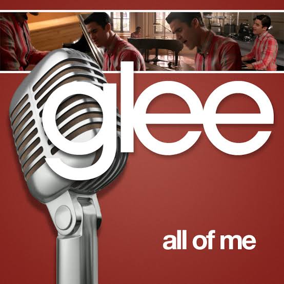 Glee Cast All of Me cover artwork
